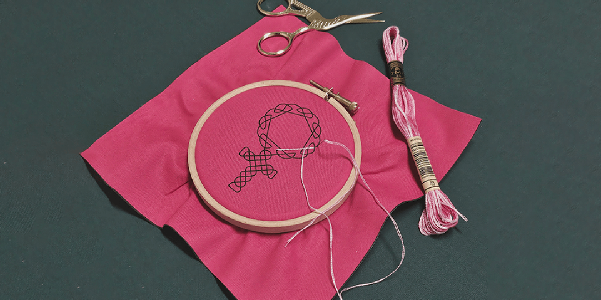 Celtic Knot Embroidery Workshop