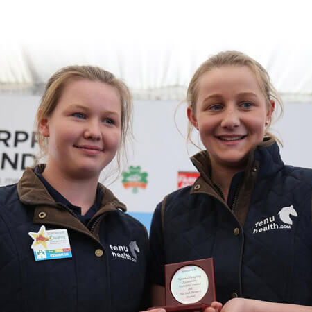 Fenu Health - A thriving, multi-award winning equine health business with a worldwide customer base founded by the Madden sisters at Loreto College, Dublin. Image: Annie and Kate Madden.