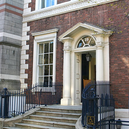 Entrance of the Royal Irish Academy.