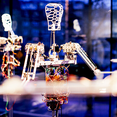 Science in the City - With The Science Gallery, A Pint of Science and Thesis in 3, SFI is helping to make science more accessible to the public. Image: Robot.