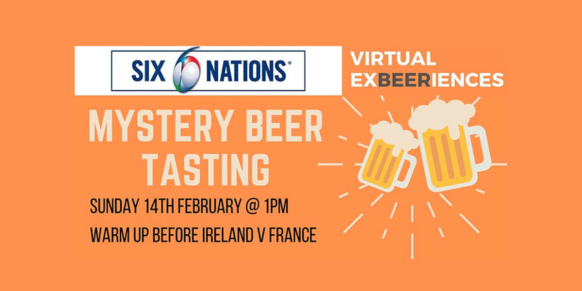 6 Nations Virtual Beer Tasting – Ireland v France