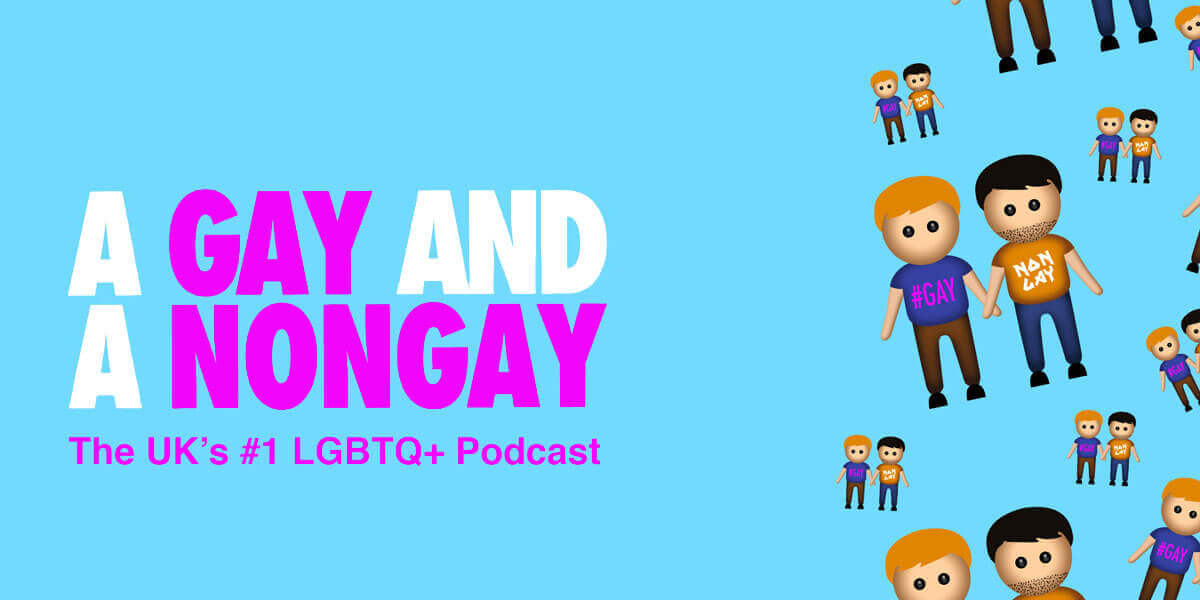 A Gay and a NonGay - worlds collide as unlikely friends James Barr and Dan Hudson bring their award winning comedy podcast to The Sugar Club, Dublin.