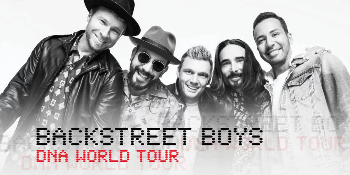 Backstreet Boys are on the European leg of their "DNA World Tour" - their biggest arena tour in 18 years. Dublin's 3Arena, Tuesday June 11th, 2019.