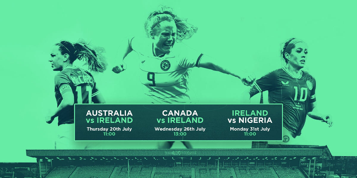 Big screen @ Dalymount Park: Ireland Women World Cup Group Stage Games