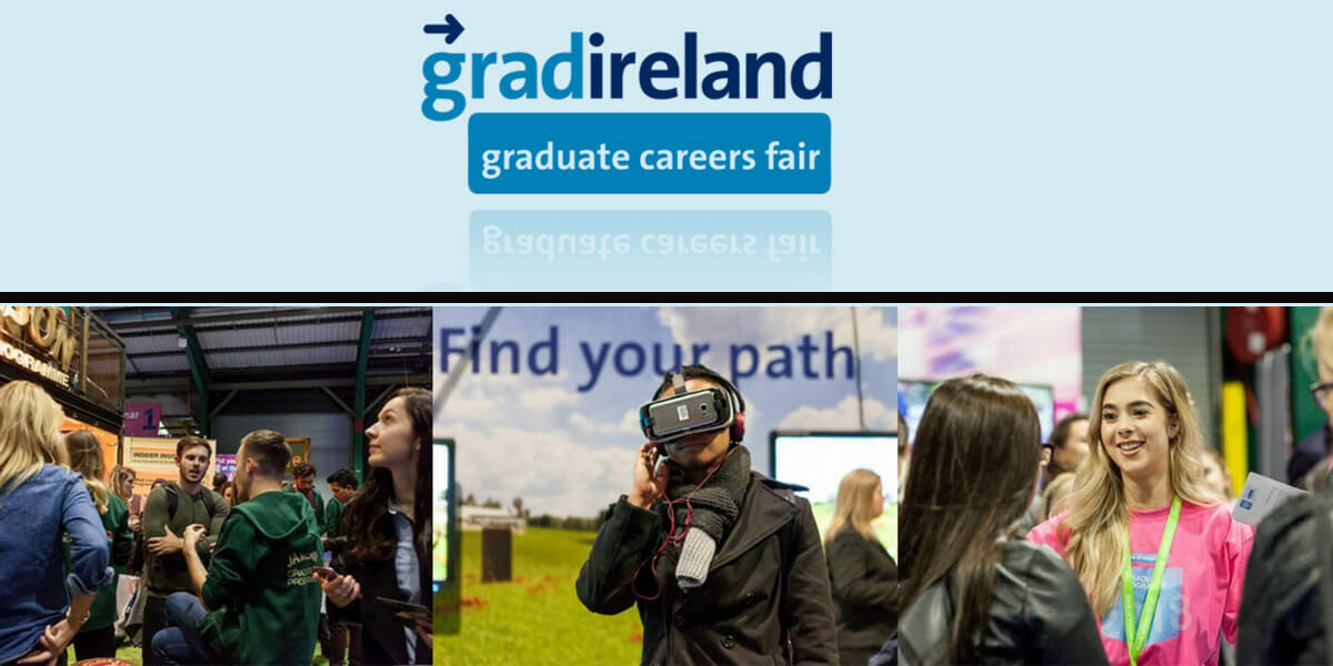 The gradireland Graduate Careers fair returns on Wednesday October 2nd, 2019 @ the RDS Simmonscourt, Dublin 4. 11.00am - 5.00pm.