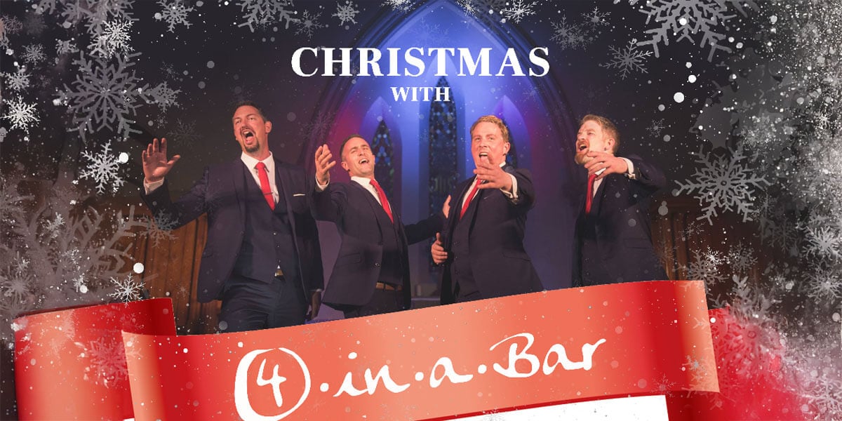 Christmas with 4 in a bar