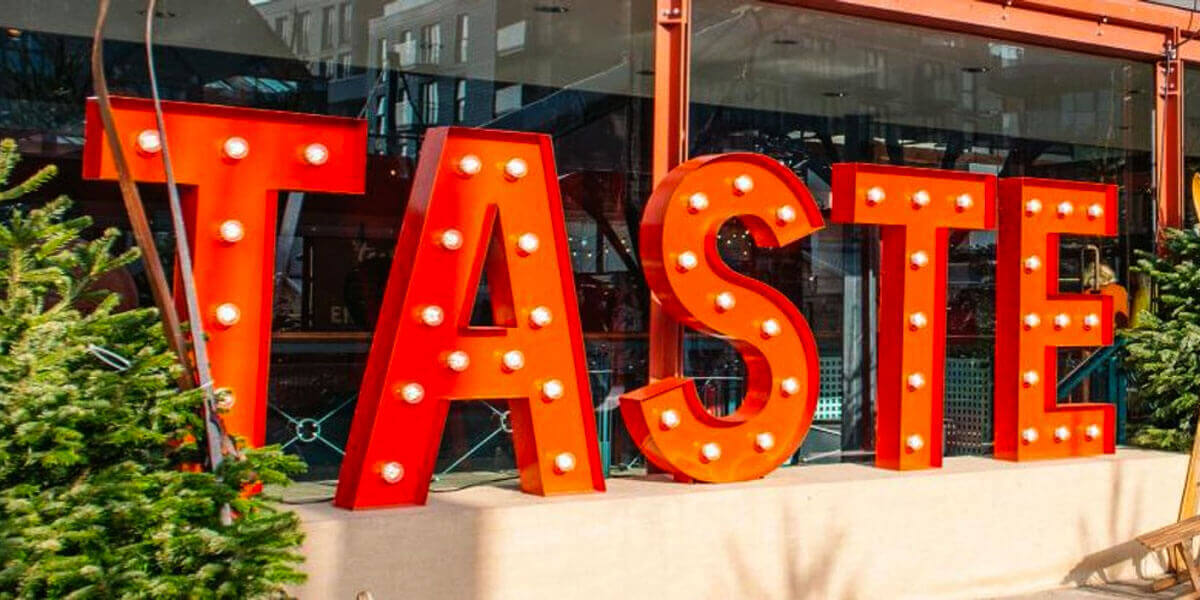 Taste of Dublin - Festive Edition @ RDS for its inaugural event, transforming it into a foodie haven, November 28th - December 1st, 2019.