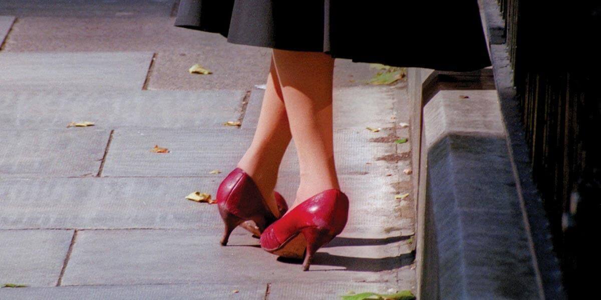 Woman's high heels.