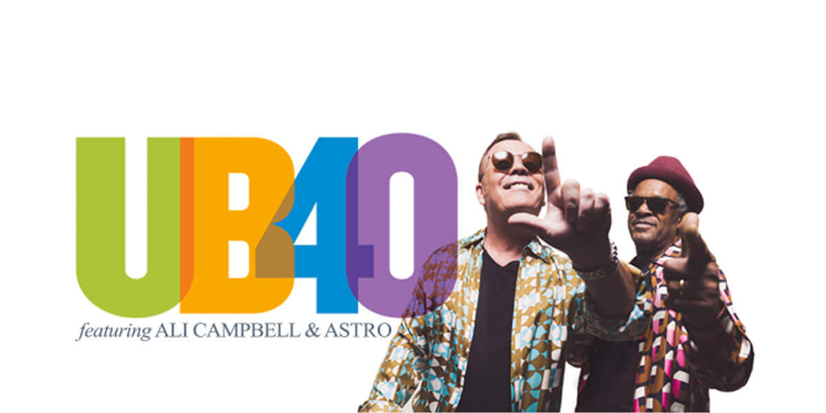 UB40 featuring Ali & Astro, A Real Labour of Love 40th Anniversary Tour. The legendary reggae band perform a greatest hits set, 3Arena Dublin