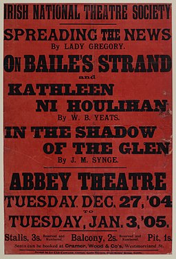 abbey theatre poster